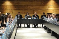 გერმანიის ეკონომიკური გაერთიანებისა და თიბისი ბანკის ორგანიზებით მრგვალი მაგიდის ფორმატის შეხვედრა გაიმართა