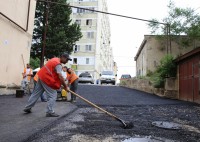 სამგორის რაიონში ინფრასტრუქტურული სამუშაოები მიმდინარეობს