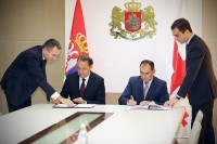 დიმიტრი ქუმსიშვილმა და რასიმ ლიაიჩმა საქართველოსა და სერბეთს შორის სავაჭრო-ეკონომიკური ურთიერთობის შეთანხმებას ხელი მოაწერეს