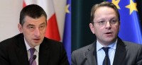 გიორგი გახარიასა და ევროპული სამეზობლო პოლიტიკისა და გაფართოების საკითხებში ევროკომისარ ოლივერ ვარჰეის შორის სატელეფონო საუბარი შედგა