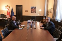  გიორგი ვოლსკი ისრაელის სახელმწიფოს ელჩს შეხვდა