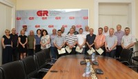 „საქართველოს რკინიგზის“ 20 თანამშრომელს, შრომის უსაფრთხოების სპეციალისტის საერთაშორისო სერტიფიკატები  გადაეცათ