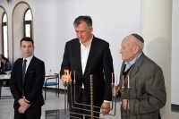 ზურაბ პატარაძემ ებრაელებს ხანუქას დღესასწაული მიულოცა