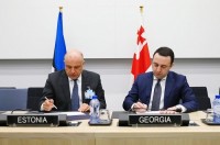 ბრიუსელში საქართველოსა და ესტონეთს შორის თავდაცვის სფეროში ორმხრივი თანამშრომლობის გეგმა გაფორმდა