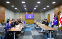 გიორგი გახარიამ ევროკავშირის დელეგატებთან ოკუპირებულ ტერიტორიებზე უსაფრთხოების საკითხები განიხილა