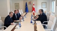 პრემიერი სავალუტო ფონდის აღმასრულებელ დირექტორს შეხვდა