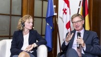თამარ ხულორდავა: გვსურს, საქართველოს ევროპული მომავლის მიმართ ევროკავშირის ქვეყნებში საზოგადოების მხარდაჭერა გავაღვივოთ თამარ ხულორდავა: გვსურს, საქართველოს ევროპული მომავლის მიმართ ევროკავშირის ქვეყნებში საზოგადოების მხარდაჭერა გავაღვივოთ