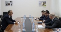 ​ლაშა დარსალია იტალიის საგანგებო და სრულუფლებიან ელჩს შეხვდა