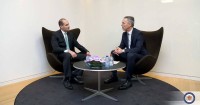 მიხეილ ჯანელიძე ნატო-ს გენერალურ მდივანს შეხვდა