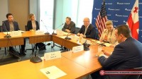 ლევან იზორიამ აშშ-ში ევრაზიის რეგიონის საკითხებზე მომუშავე ექსპერტებთან დისკუსია გამართა