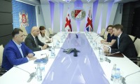  ფინანსთა მინისტრი დიდი ბრიტანეთის საგანგებო და სრულუფლებიან ელჩს  შეხვდა