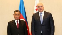   გიორგი მღებრიშვილი აზერბაიჯანელ კოლეგას შეხვდა