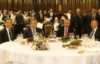 ბაქო-თბილისი-ყარსის სარკინიგზო მაგისტრალის გახსნის აღსანიშნავად საზეიმო მიღება გაიმართა