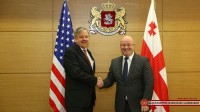 ლევან იზორია საქართველოში აშშ-ს ელჩს შეხვდა
