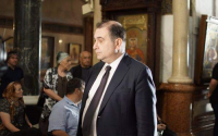 მიხეილ ჩხენკელი სამების საკათედრო ტაძარში სამოქალაქო პანაშვიდს დაესწრო