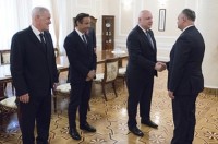გიგი წერეთელი მოლდოვის პრეზიდენტს შეხვდა