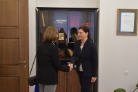სოფიო ქაცარავა ელიზაბეტ რუდს შეხვდა