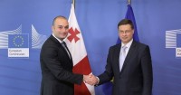 პრემიერი ევროკომისიის ვიცე-პრეზიდენტს შეხვდა