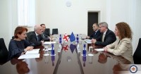 ევროკავშირის ახლადდანიშნულმა ელჩმა დავით ზალკალიანს რწმუნებათა სიგელების ასლები გადასცა