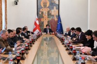  პარლამენტის ბიუროს სხდომაზე დღეს 21-23 თებერვლის პლენარული სხდომების დღის წესრიგზე იმსჯელეს 