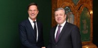 გიორგი კვირიკაშვილი ნიდერლანდების პრემიერ-მინისტრს შეხვდა 