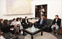 ზურაბ პატარაძე ახალგაზრდა ლიდერებს შეხვდა