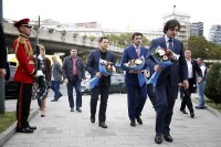 კახა კალაძემ აფხაზეთის ომში დაღუპულ გმირებს პატივი მიაგო 
