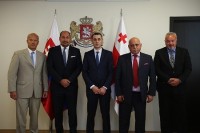 გიორგი ჩერქეზიშვილი სლოვაკეთის დელეგაციას შეხვდა