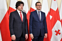 ირაკლი კობახიძე პოლონეთის პრემიერს შეხვდა