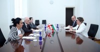 დავით ზალკალიანი ბულგარეთის ელჩს შეხვდა