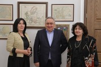 ზვიად კვაჭანტირაძე ემიგრანტთა მსოფლიო ლიგის თავმჯდომარეს შეხვდა
