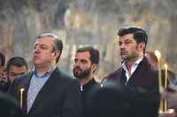კახა კალაძე სვეტიცხოველში საზეიმო წირვა-ლოცვას დაესწრო 