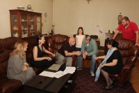 ლადო კახაძე ალექსანდრე ყიფიანის შთამომავლებს ესტუმრა