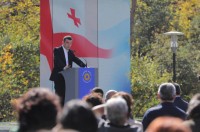 გიორგი გახარია: ჩვენ ღირსეულ, სამართლიან, მშვიდობიან და ყველა სახის ძალადობისგან თავისუფალ გარემოში უნდა გავიმარჯვოთ