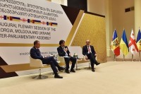 საქართველოს, მოლდოვასა და უკრაინის საპარლამენტთაშორისო ასამბლეის პლენარული სესიის ფარგლებში, დახურული პანელური დისკუსია გაიმართა