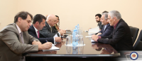 დავით დონდუა ირანის ელჩს შეხვდა