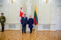 საქართველოს ელჩმა ლიეტუვის პრეზიდენტს რწმუნებათა სიგელები გადასცა