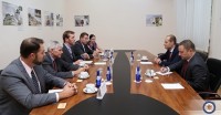 მიხეილ ჯანელიძე ბოსტონელ ბიზნესმენებს შეხვდა