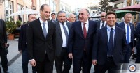 ოთხი ქვეყნის საგარეო საქმეთა მინისტრებმა თბილისობის დღესასწაულზე განახლებული აღმაშენებელი მოინახულეს