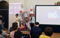 ნიკო კეცხოველის სასკოლო პრემიაში გამარჯვებული მოსწავლეები „მომავლის ბანაკში“ დაისვენებენ