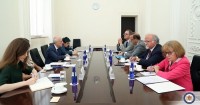 დავით ზალკალინმა იტალიის, ნიდერლანდების, საფრანგეთის და გერმანიის ელჩებთან შეხვედრა გამართა