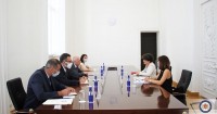 დავით ზალკალიანი გაერო-ს ლტოლვილთა უმაღლესი კომისრის (UNHCR) წარმომადგენლს  შეხვდა