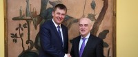 დავით ზალკალიანი ჩეხ კოლეგას შეხვდა