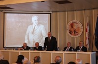 აკადემიკოს ილია ვეკუას დაბადების 110 წლისთავისადმი მიძღვნილი ღონისძიებები გაიმართა