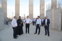 „ქართული ოცნების“ ლიდერები ხაშურში, პროფესიული სასწავლებლისა და ბანას სამონასტრო კომპლექსის ანალოგიური სამონასტრო-საგანმანათლებლო ცენტრის მშენებლობის პროცესს გაეცნენ