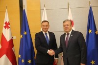გიორგი კვირიკაშვილი პოლონეთის პრეზიდენტს შეხვდა
