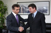 ბიძინა ივანიშვილი ისრაელის ელჩს შეხვდა