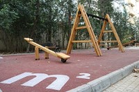  m2-ის მხარდაჭერით ყაზბეგის გამზირზე სკვერი მოეწყო