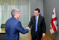   გიორგი გახარია მოლდოვის რესპუბლიკის შინაგან საქმეთა მინისტრს შეხვდა