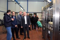  ლევან დავითაშვილი ყურძნის გადამმუშავებელ საწარმოს, შპს „ხარებას“ სტუმრობდა